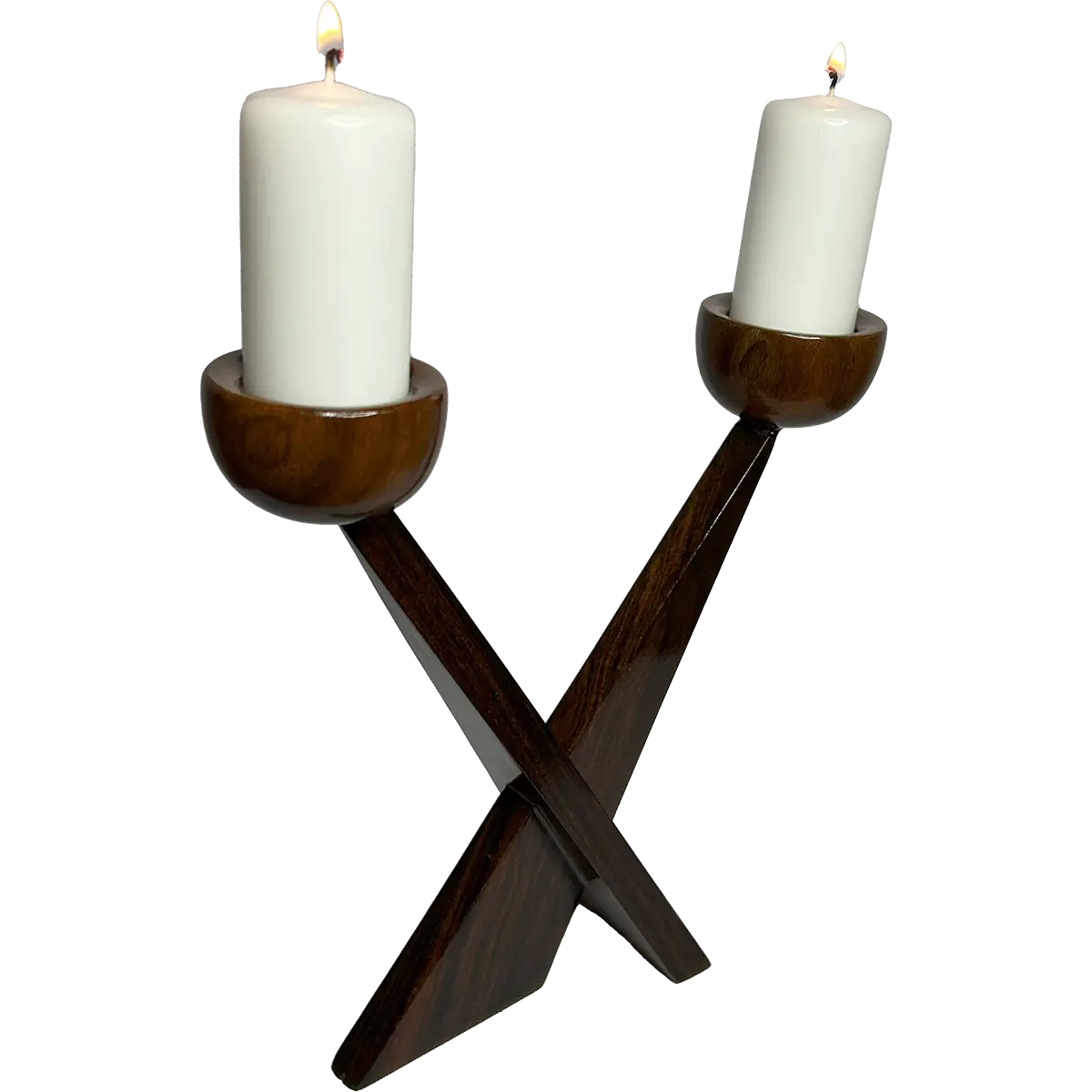 X-Shape Candlestand - Modern Design